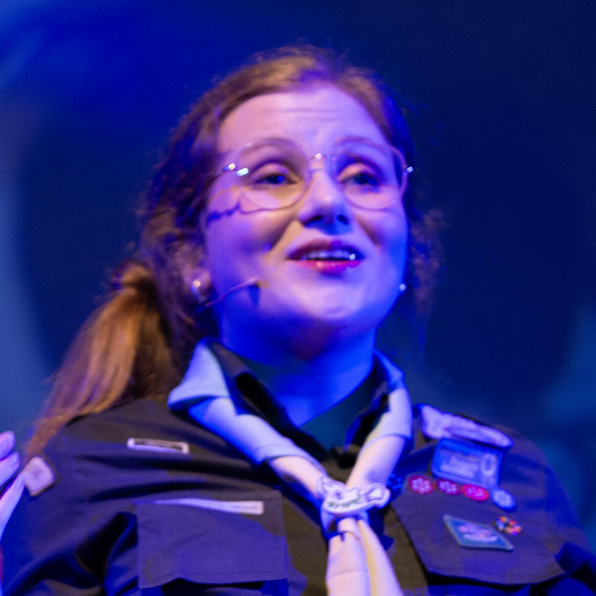 Luiza Aiolfi, Scout Leader, Brazil